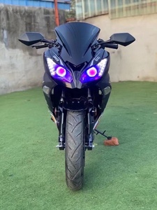 Kawasak1 <span class=keywords><strong>Mini</strong></span> <span class=keywords><strong>Ninja</strong></span> 200-400CC Phare Devil Eye Angel, Freins à disque avant et arrière, Compteur de vitesse LCD, Vitesse maximale de 180 km/h - Product Image 3