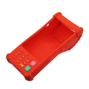 Étui de protection en silicone rouge pour contrôleur CNC, pour usage industriel - Product Image 1