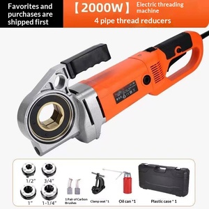 Macchina filettatrice portatile <span class=keywords><strong>elettrica</strong></span> zincata per tubi dell'acqua con alimentazione a corrente <span class=keywords><strong>elettrica</strong></span>, rigida - Product Image 2