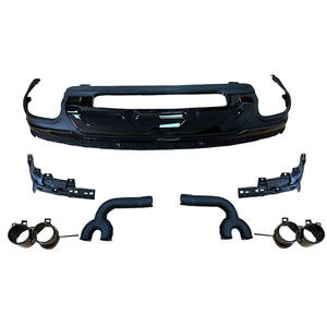 Modificación para Audi Q7 SQ7 Modelos 2020 2021 2022 2023, Difusor Trasero con Salidas de Escape Cuádruples, Recortes para Parachoques OLIVER - Product Image 5