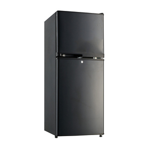 108L Factory Direct Supply Home <b>Refrigerator</b> Double Door Mini Fridge With Lock and Key Home <b>Refrigerator</b> - Product Image 3
