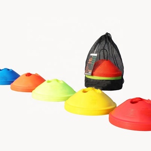 Équipement de football sportif : Kit d'entraînement de vitesse et d'agilité avec poteaux de football à disques empilables et cônes d'agilité, vente en gros, logo personnalisé, 50 pièces - Product Image 1