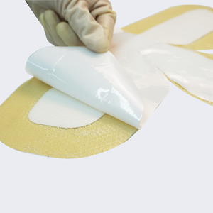 Balutan Busa Silikon Medis untuk Luka Tumit Sangat Menyerap Air, Tahan Air, Berpinggiran Busa, untuk Lansia - Product Image 4