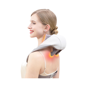 Kimriber K-N350 Deep Kneading 8D Trapezius Wireless Shiatsu Neck Shoulder Massager <b>Heating</b> Cervical Massage <b>Shawl</b> Timing Control - Product Image 4