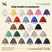 Sweat à capuche court 100 % coton de haute qualité, broderie logo personnalisée, molleton épais et ample, séchage rapide et respirant pour homme