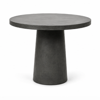 Table moderne en GRC légère, de haute qualité, fabriquée en usine, personnalisée, avec des caractéristiques ignifuges et imperméables pour une utilisation en extérieur dans les parcs