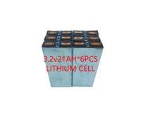 2024  3.2V 21Ah LFP Grade a LiFePO4 Akku Pengiriman Cepat Busbar LiFePO4 21 Ah Sel Baterai Prismatic Ev