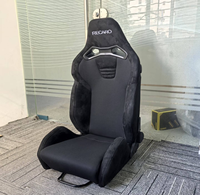 Siège baquet de course réglable sur mesure avec dégagement rapide, matériaux et couleurs optionnels pour cockpits de simulateur de course