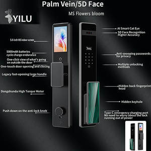 Serrure de porte électronique de <span class=keywords><strong>coffre</strong></span>-<span class=keywords><strong>fort</strong></span> numérique à prix compétitif, serrure intelligente à <span class=keywords><strong>reconnaissance</strong></span> des visages et des veines avec caméra - Product Image 5