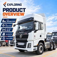 Nouveau camion tracteur SHACMAN X5000 6x4 520HP Euro 5 pour la logistique longue distance