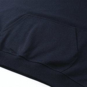 Wholesale Custom Unisex Heavyweight Cotton Drop Shoulder 430grams Lined Design Solid Pattern Hoodie Hooded Collar Sweatshirt - Product Image 5