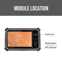 T80EX 8" 18900mAh 8+128GB MTK Octa Core Lector UHF RFID Escáner de Código de Barras Industrial a Prueba de Explosiones Resistente al Agua Android 4G/WiFi
