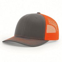 Casquette Trucker Snapback Unisexe Personnalisée Richardson 112 Sportive à 6 Panneaux avec Patch en Cuir Personnalisé et Maille Respirante Quatre Saisons
