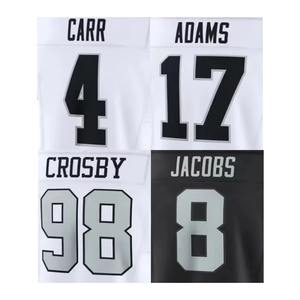 Maillot de football américain personnalisé pour hommes et femmes, coupe Boxy vintage surdimensionnée avec manches courtes, design graphique en maille respirante - Product Image 1