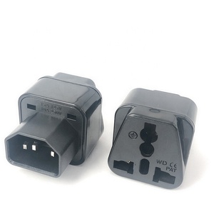 אוניברסלי שקע <span class=keywords><strong>UPS</strong></span>/ pdu IEC-C14 זכר 3 חודים חשמלי תקע מתאם המרת כוח תקע שקע 10A250V - Product Image 4