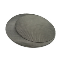 Disque de filtre à air en acier inoxydable 304/316/316L sur mesure OEM, à trous carrés, certifié SGS, diamètre 30-460 mm