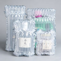 Sac à colonnes d'air antichoc personnalisé, coussin gonflable à bulles pour l'emballage de bouteilles de vin, cosmétiques, verre, protection d'expédition pour articles fragiles