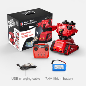 Best E812-003 Intelligent Fire <strong>Fighting</strong> App Control <strong>Rc</strong> Remote Control <strong>Robot</strong> Toys Led With Water Sprayer Fire <strong>Robot</strong> - Product Image 6