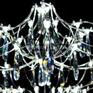 Lampadario lucciola Villa Hall luce moderna di lusso creativo lampadario stellato ristorante lampada da soggiorno - Product Image 6