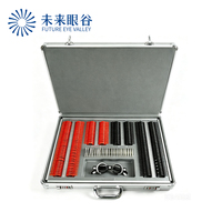 Mocular Plastic Frame Rim Aluminum Case Trial Lens Set ML-266A Professional Optometry Instrument