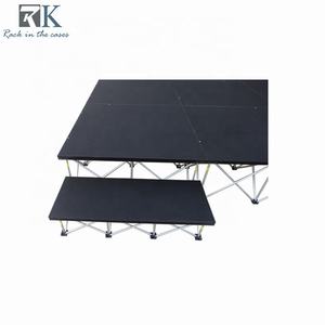 Escenario de eventos Concierto al aire libre Fácil instalación Plataforma de escenario cuadrada móvil plegable Escenario móvil - Product Image 4