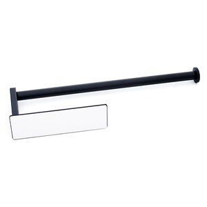 <span class=keywords><strong>Portarotolo</strong></span> <span class=keywords><strong>da</strong></span> <span class=keywords><strong>Cucina</strong></span> Autoadesivo in Acciaio Inox 304 Nero Argento Sotto Pensile - Product Image 4