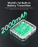 Système de transmission vidéo sans fil SHIMBOL TP NANO compatible HDMI, monté sur tableau de bord