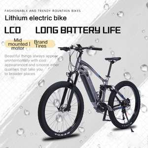 Vélo Électrique Tout-Terrain Léger 27,5 Pouces pour Hommes, Moteur Central Bafang 500 Watts, Prêt à la Livraison, Stock Chine/USA - Product Image 6