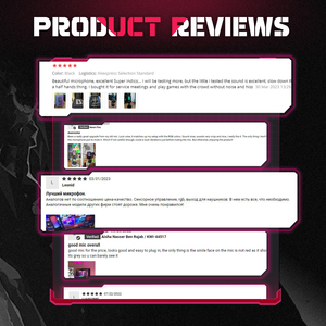 <span class=keywords><strong>Fifine</strong></span> <span class=keywords><strong>ampligame</strong></span> ไมโครโฟนที่บันทึก A8Professional ไมโครโฟนสำหรับสตูดิโอ, ยูเอสบีตัวเก็บประจุสำหรับเดสก์ท็อป - Product Image 6