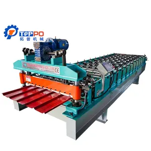 Factory Direct Sale IBR Metal Steel Zinc Roof Sheet Roll Forming Machine Roofing Sheet Machine