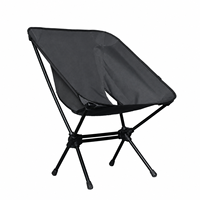 Chaise de camping portable légère NBT pour l'extérieur, chaise de camping pliable ultralégère compacte avec sac de transport, charge maximale de 400 lb