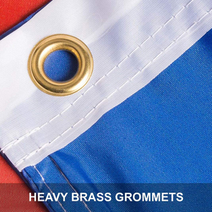 Nhà Máy Bán buôn Chất lượng cao tùy chỉnh Cờ 6x10 ft 100x150 cm chống nhăn di động nhuộm thăng hoa in Logo Cờ - Product Image 3