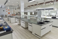 Mobilier de laboratoire de chimie Science Table de travail d'atelier Table de travail de laboratoire Prix Table de travail de laboratoire