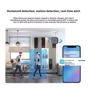 Caméra de surveillance sans fil avec vision nocturne, capteur CMOS WIFI sans fil, garantie 1 an, caméra CCTV sans fil vidéo - Product Image 4