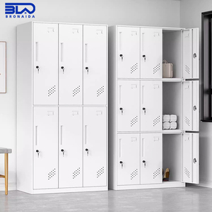 Armoire de rangement en <span class=keywords><strong>métal</strong></span> avec étagères réglables pour un rangement flexible des outils, des équipements et des documents - Product Image 4