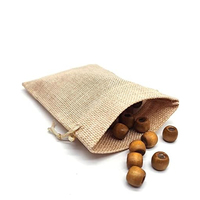 Huahao Bolsa De Yute Granos De Cacao Grano De Café Bolsa Con Cordón Arpillera Al Por Mayor