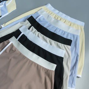 Plissee Workout Active wear Yoga Großhandel Fitness studio Hohe Taille Falten rock Fitness Sport Tasche Golf Tennis Röcke - Product Image 2