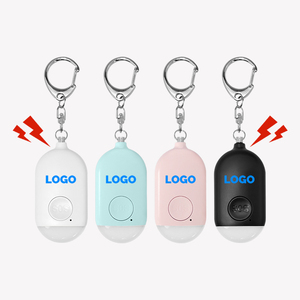Hoảng loạn nút báo động usb có thể sạc lại sos 130db cá nhân keychain báo động khẩn cấp - Product Image 1