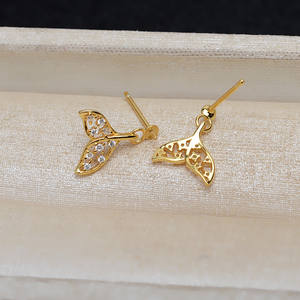 Wenchi Fait main DIY S925 Argent Crochet d'oreille Fleur Baroque Perle Creuse pour Femme Accessoire de Support 16384 Chine - Product Image 4