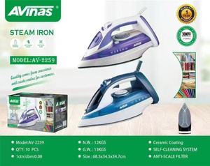Vaporizador de Ropa Profesional Avinas de 3000W con Placa de Cerámica y Sistema de Autolimpieza para el Mercado Africano, Avinas the Profes - Product Image 5