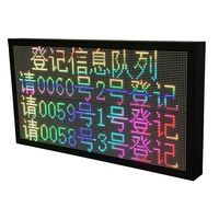 Panneau LED mural d'intérieur à affichage de nom à LED P4.75 personnalisé pour la réception d'hôtel et les halls d'entrée