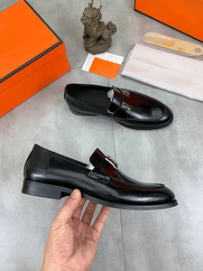 Suela y Forro de Tela para Todas las Estaciones, Entresuela de Goma/Látex, Parte Superior de Cuero de Grano Entero, Zapatos Oxford de Cuero Espumado - Product Image 6