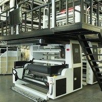 Extrudeuse de film soufflé PE à double couche entièrement automatique, équipée d'un système de contrôle de position des bords EPC