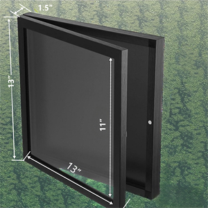 Vitrine murale grand format pour maillot <span class=keywords><strong>de</strong></span> sport, avec charnière et fermeture magnétique, pour objets <span class=keywords><strong>de</strong></span> collection <span class=keywords><strong>de</strong></span> basketball et football - Product Image 5