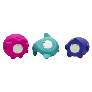 Giocattoli da Bagno LED Luminosi in Gomma a Forma di Animali, Set di Torce da Bagno in Plastica Sicure <span class=keywords><strong>per</strong></span> Bambini, Ideali <span class=keywords><strong>per</strong></span> il <span class=keywords><strong>Bagnetto</strong></span> e l'Uso in Bagno - Product Image 5