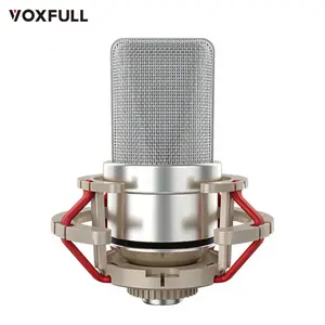 Kondensor Studio Mikrofon Rekaman Suara Mikrofon Kondensor Suara Over untuk Rekaman Studio