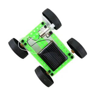 卸売DIY組み立てミニソーラーパワーカーおもちゃセット科学教育玩具ロボットキット子供学生教育玩具