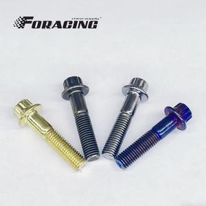 Boulon de roue M7x32 en chromoly argenté haute résistance à tête à 12 points pour Beadlock, idéal pour les courses de <span class=keywords><strong>Sprint</strong></span> Car sur piste tout-terrain - Product Image 3