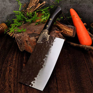 8/7/6 inch giả mạo xương cắt dao cắt nhà bếp xương Cleaver dao chính butcher dao với gỗ xử lý - Product Image 6