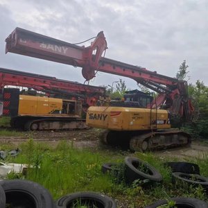 Hour 2800 Used Construction <b>Foundation</b> Rig Drilling Diameter 1500mm Drilling Depth 56m Crawler Rotary Drilling Rig SR155 - Product Image 6